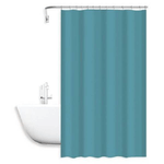 Cleafe-tenda Doccia Antimuffa Impermeabile 180x200cm Ganci Anelli Bagno Celeste 79716 -