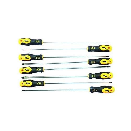 Vigor-Blinky Serie Cacciaviti Extralunghi 8 Pezzi