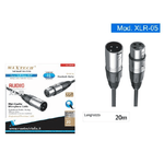 Maxtech-cavo Xlr Maschio / Femmina 3 Pin Audio Prolunga Per Microfono Da 20 Metri Xlr-05 -