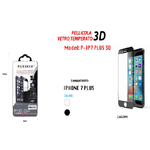 Maxtech-pellicola Vetro Temperato 3d Compatibile Per Iphone 7 Plus Protezione Maxtech P-ip7 Plus 3d -