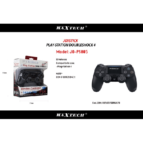 Maxtech-joystick Gamepad Ps4 Wireless Compatibile Console Sony Ps4 Double Shock Joypad -