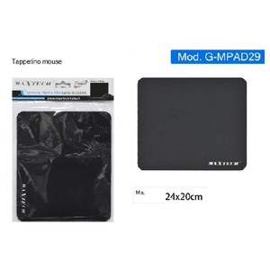 Maxtech-tappetino Gaming Mouse Pad Nero Da Gioco Tappeto Antiscivolo Per Pc G-mpad29 -