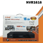 Linq-nvr 16ch Canali Rec&live Full Hd 1080p Wifi H.264 H.265 Switch Poe 5mpx Nvr1616 -