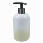 Cleafe-dispenser Portasapone Liquido Bianco Giallo Accessori Bagno Moderno Arredo 59902 -