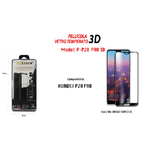 Maxtech-pellicola Vetro Temperato 3d Huawei P20 Pro Nero Copertura Totale Maxtech P-p20 Pro 3d -