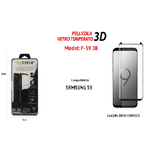 Maxtech-pellicola Vetro Temperato 3d Per Samsung Galaxy S9 Antigraffio Maxtech P-s9 3d -