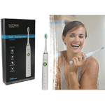 Maxtech-spazzolino Elettrico Ricaricabile Professionale Con 2 Testine Gemei Gm-906 -