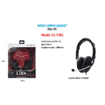 Maxtech-cuffie Con Microfono Gaming Headset Wired Lion Cavo Compatibile Con Ps4/pc Maxtech Cu-ps05 -