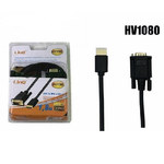 Linq-cavo Prolunga Adattatore Da Hdmi A Vga + Ic 1080p 1,8 Metri Linq Hv1080 -