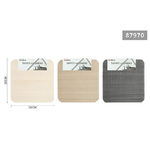 Kaela-set 2 Tappeti Antiscivolo Lavello Lavandino Righi Quadrato Cucina 30x30cm 87970 -