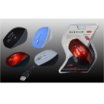 Maxtech-mouse Otttico Usb 2.0 Filo Portatile Per Pc Computer 2.4 Ghz Maxtech M-z012f -