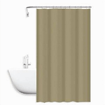 Cleafe-tenda Doccia Antimuffa Impermeabile Peva 240x200cm Ganci Anelli Bagno Beige 79715 -