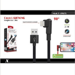 Maxtech-cavo Lightning 90° A Usb Ricarica Compatibile Con Ipad Ipod 1 Mt Maxtech F-ip025 -