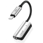 Linq-adattatore 2in1 Da 8 Pin A Lightning + Jack 3,5mm Audio Bluetooth Ricarica Av9044 -