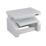 Cleafe-porta Rotolo Carta Igienica Portarotolo A Ventosa Bianco Accessori Bagno 59544 -