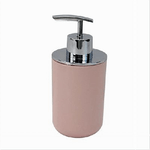 Cleafe-dispenser Porta Sapone Liquido Rosa Silver Per Ricambio Accessori Bagno 79868 -