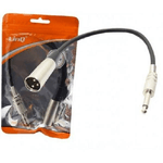 Linq-cavo Adattatore Audio Da Xlr Maschio A Jack 6,35mm Mono Stereo Microfono Kl-9228 -