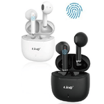 Linq-set Doppio Auricolare Cuffie Bluetooth Mini Con Box Ricarica Tws77 Pop Up Touch -