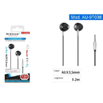 Maxtech-auricolari In-ear Cuffie Filo 1,2mt Connettore Aux 3,5mm Per Smartphone Au-9t008 -