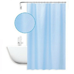 Cleafe-tenda Doccia Antimuffa Impermeabile 240x180cm Anelli Azzurra Texture Rombi 59820 -