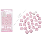 Kaela-set 26 Stampi Forma Lettere Minuscole Per Dolci Pasta Biscotti Pasticceria 99024 -