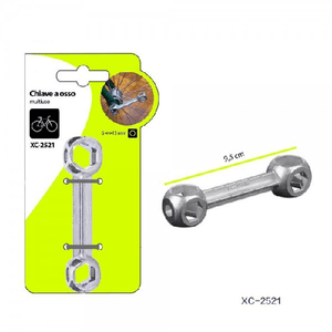 Wisdom-chiave A Osso Con Fori Esagonali Multiuso Strumento Riparazione Per Bici Xc-2521 -