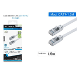 Maxtech-cavo Di Rete Ethernet Cat 7 Cavetto Lan Rj45 1.5 Metri Maxtech Cat7-lan1.5m -