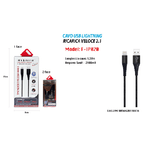 Maxtech-cavo Usb 1,5mt Caricabatteria Usb 2.1 Lightning Iphone Ipad Ipod Maxtech F-ip020 -