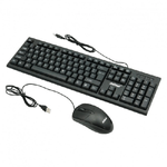 Andowl-set Tastiera Mouse Per Gioco Cablati Lingua Inglese Usa Design Ergonomico Q-k20 -