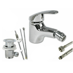 Cleafe-rubinetto Monoforo Bidet Miscelatore Monocomando Da Bagno Ottone Cromato 52330a -