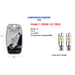 Maxtech-lampadine Di Posizione T10 Maxtech T-105630 12v 10led Ultra Luminose Canbus 6000k -