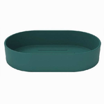 Cleafe-porta Sapone Saponetta Da Bagno In Plastica Accessorio Arredo Colore Verde 69980 -