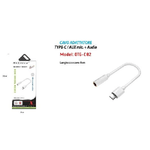 Maxtech-adattatore Cavo Audio Type-c Aux 3,5mm Microfono Per Cuffie Maxtech Otg-c02 -