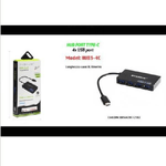 Maxtech-hub Porta Type-c 4 Porte Usb Splitter Adattatore Pc Laptop 10 Cm Maxtech Hub3-4c -