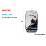 Maxtech-adattatore Connettore Cavo Jack 3.5 Audio Stereo Cuffie Ipod Mp3 Maxtech C-014 -