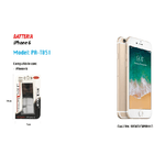 Maxtech-batteria Iphone 6 Di Ricambio Smartphone Interna Litio Maxtech 1810mah Pa-t051 -