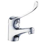 Cleafe-miscelatore Rubinetto Bagno Per Lavandino Lavabo Ottone Cromato Clinica 69205 -