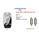 Maxtech-lampadine Di Posizione Lampadine Ultra Luminose Maxtech Sv8.5-5050 12v 4led 41mm -