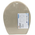 Cleafe-copriwater Sedile Copri Wc Water Bagno In Plastica Coprivaso Magnolia Beige 87633 -