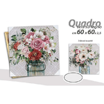 Kaela-quadro Quadretto Decorativo 60x60x2,5cm Tela Su Legno Deluxe 2 Decori Ass 832000 -