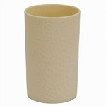 Cleafe-bicchiere Porta Spazzolini Da Denti Colore Beige Accessorio Arredo Bagno 79791 -