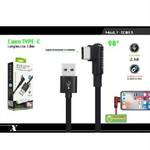 Maxtech-cavo Type-c 90° Usb 2.1a Ricarica Dati Compatibile Con Huawei 1mt Maxtech F-tc013 -