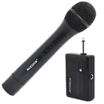 Maxtech-microfono Wireless Senza Fili Portatile Ricevitore 2,4ghz Karaoke Mic-08 Maxtech -