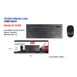 Maxtech-tastiera Mouse Wifi Wireless Impermeabile 2.4ghz Computer Laptop Pc Maxtech Ek-820m -