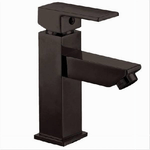 Cleafe-rubinetto Per Bagno Ultra Moderno Miscelatore Orientabile Lavabo Nero Opaco 87207 -