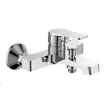 Cleafe-rubinetto Miscelatore Gruppo Vasca Bagno Cromato Con Attacco Doccia Allure 87113 -