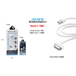 Maxtech-cavo Usb Ricarica Filo Tab 2.1 Lunghezza 1,5mt Ampere 5v-2100ma Maxtech F-s002 -