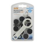 Cleafe-kit 9pz Aeratore Per Rubinetto F22 In Abs 22mm Chiave Serraggio Guarnizioni 59032 -