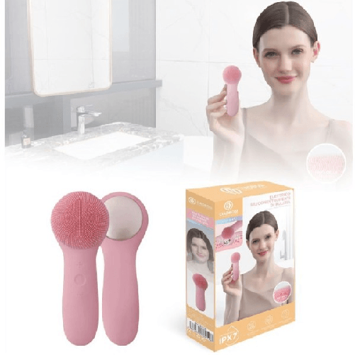 Linq-spazzola Pulizia Viso Elettrica Facciale Detergente Massaggio Silicone Mx-8419 -