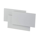 Applique Lampada LED da Muro 12W 3000K Carcassa Bianca Rettangolare con Forme Sovrapposte IP20 SKU-218202